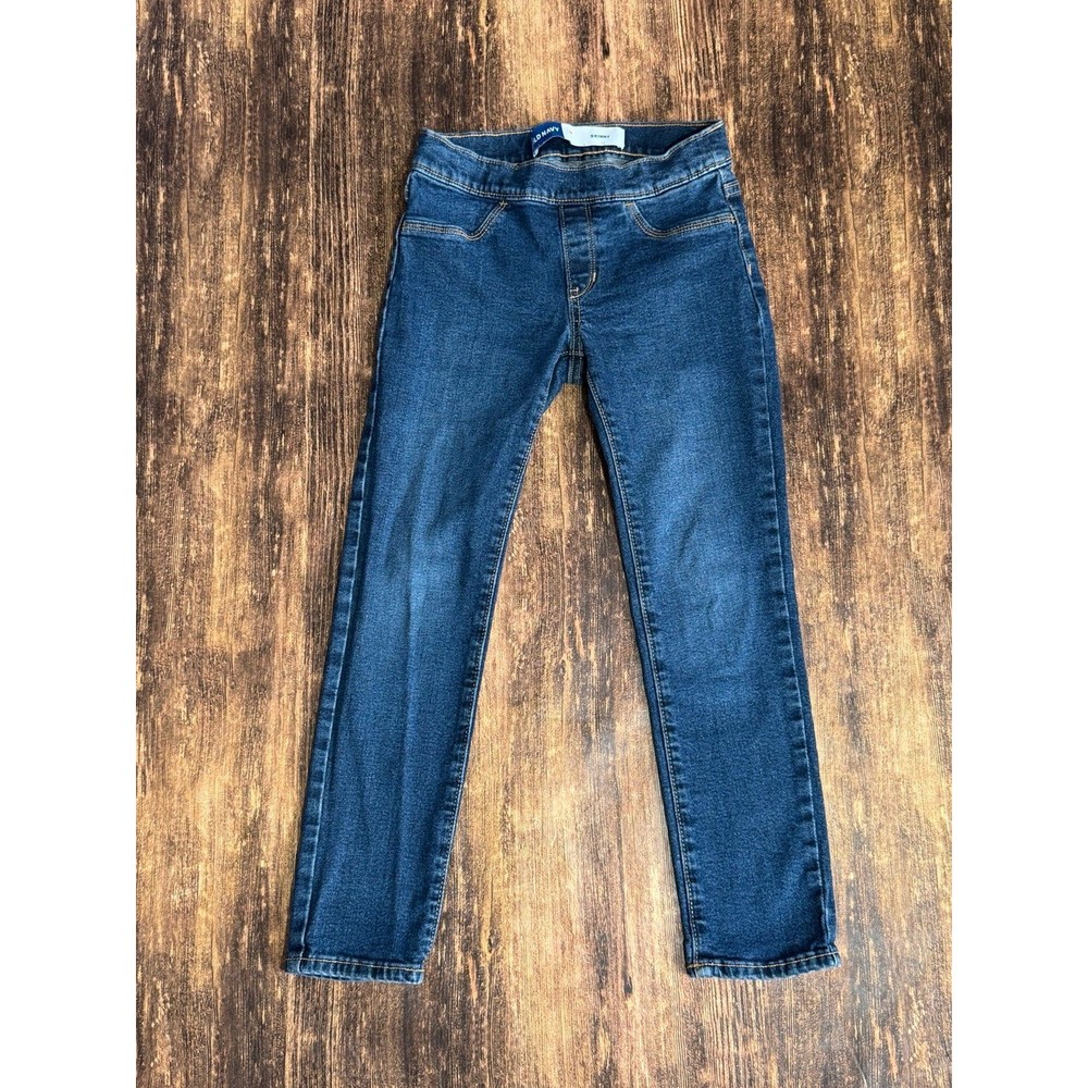 Old Navy Sz 8 Girls Pull On Medium Wash Jeans